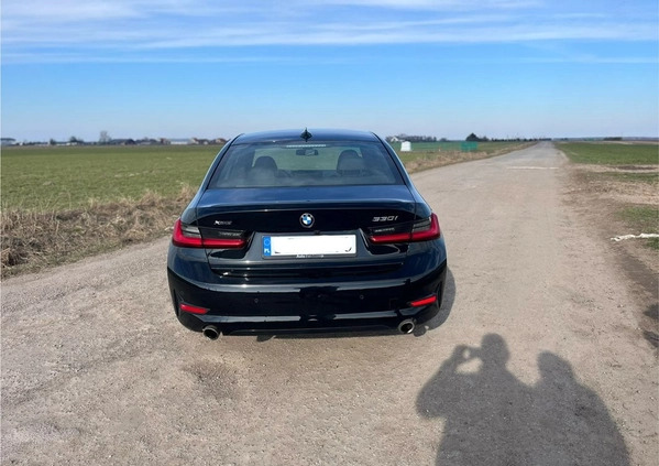 BMW Seria 3 cena 143900 przebieg: 26500, rok produkcji 2021 z Zambrów małe 172